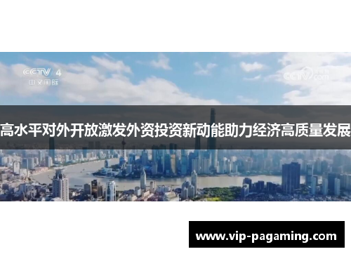 高水平对外开放激发外资投资新动能助力经济高质量发展